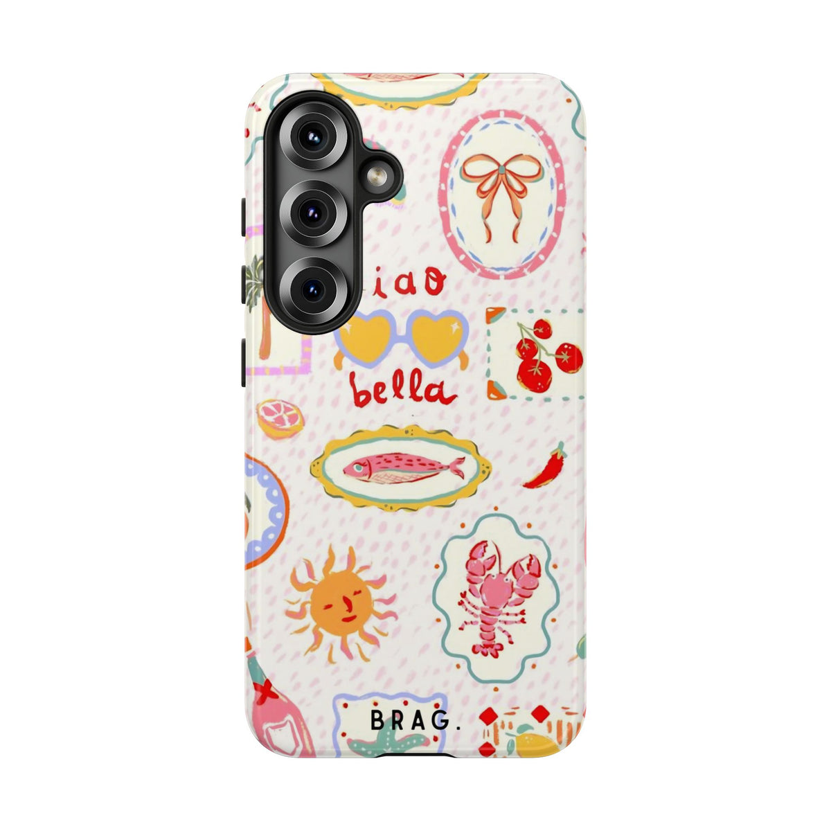 Ciao Bella Tough Phone Case – Shockproof Protective iPhone Cover