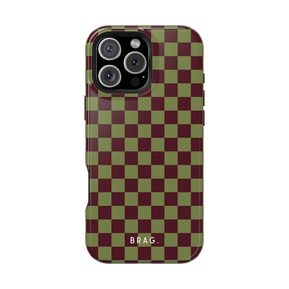 Lucky Check Magnetic Impact-Resistant Phone Case