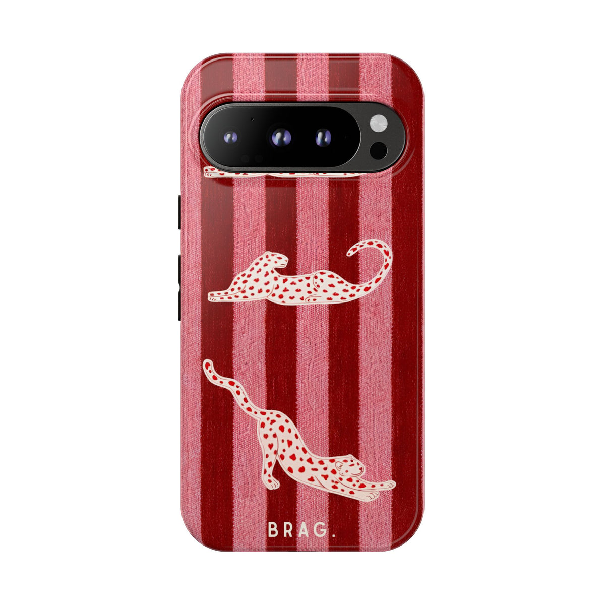 Pink Safari Tough Phone Case – Shockproof Protective iPhone Cover