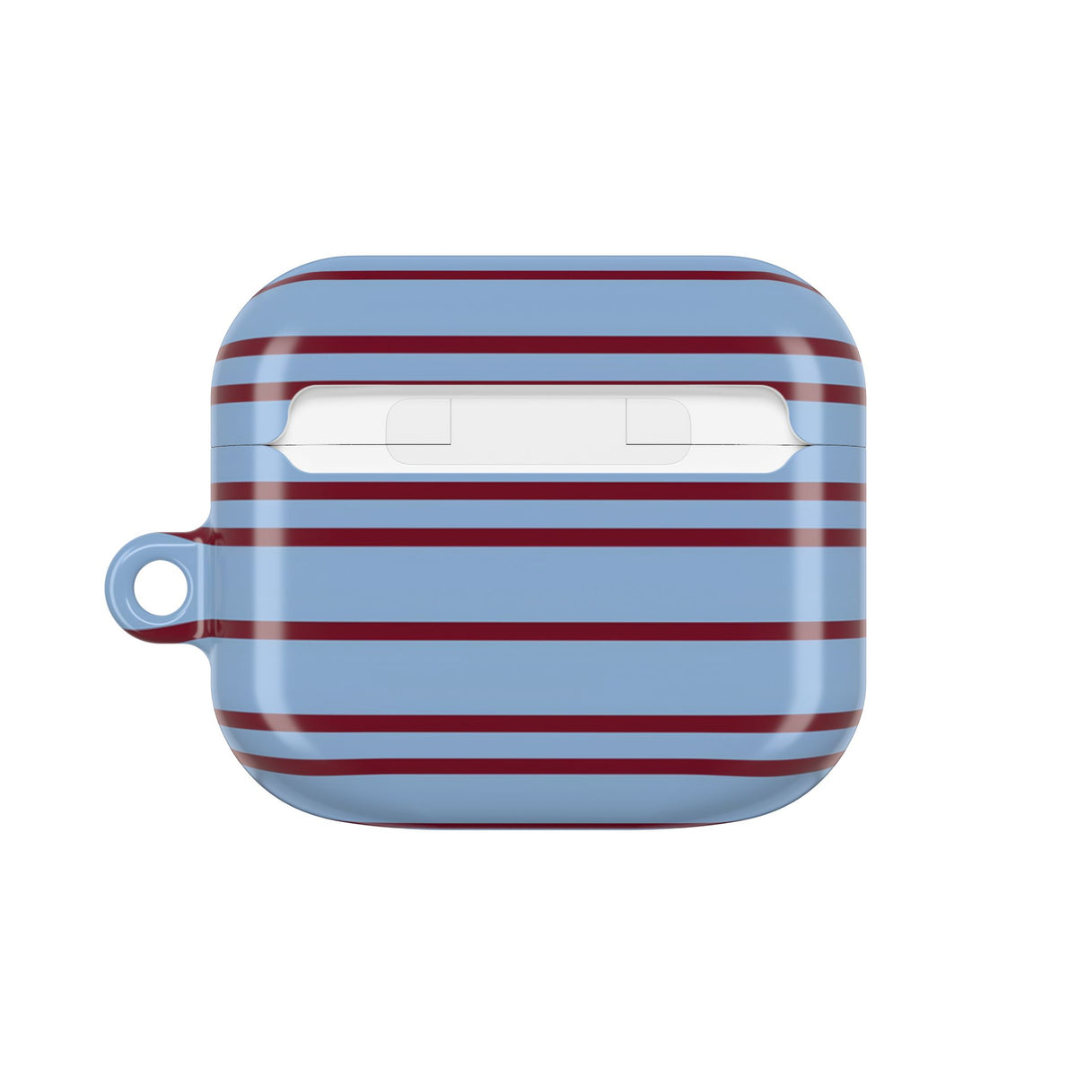 Nautical Stripe AirPod Case – Slim Protective Charging Case
