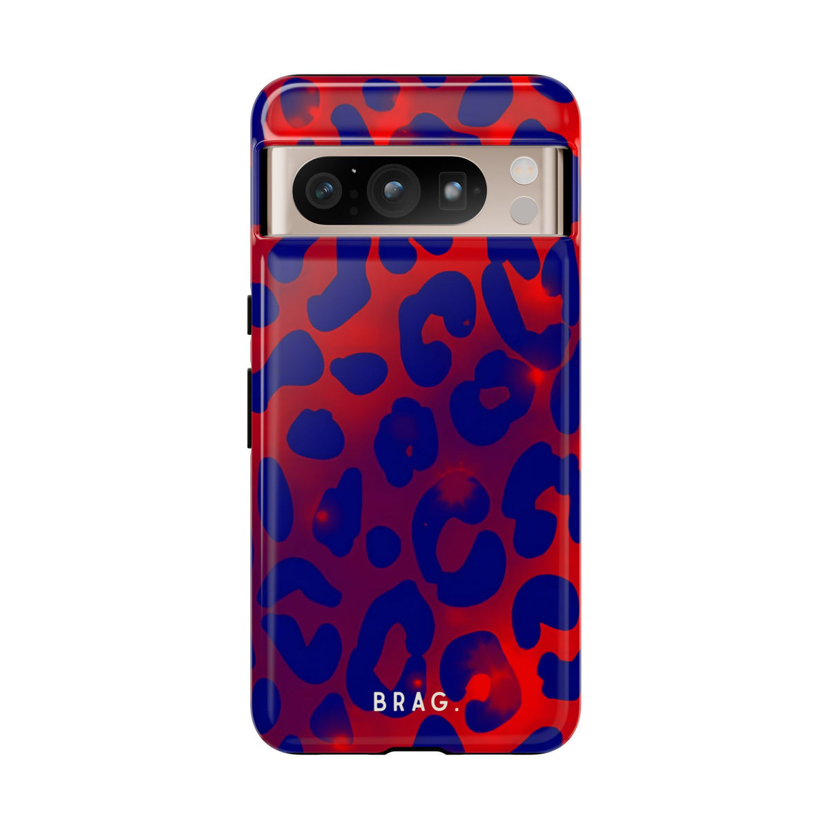 Electric Blue Tough Phone Case – Shockproof Protective iPhone Cover