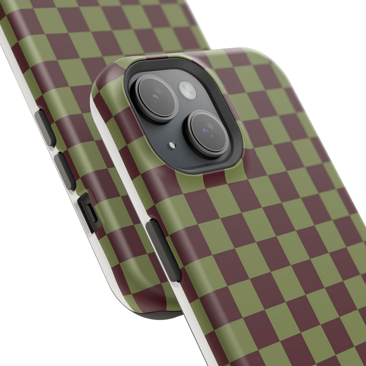 Lucky Check Magnetic Impact-Resistant Phone Case