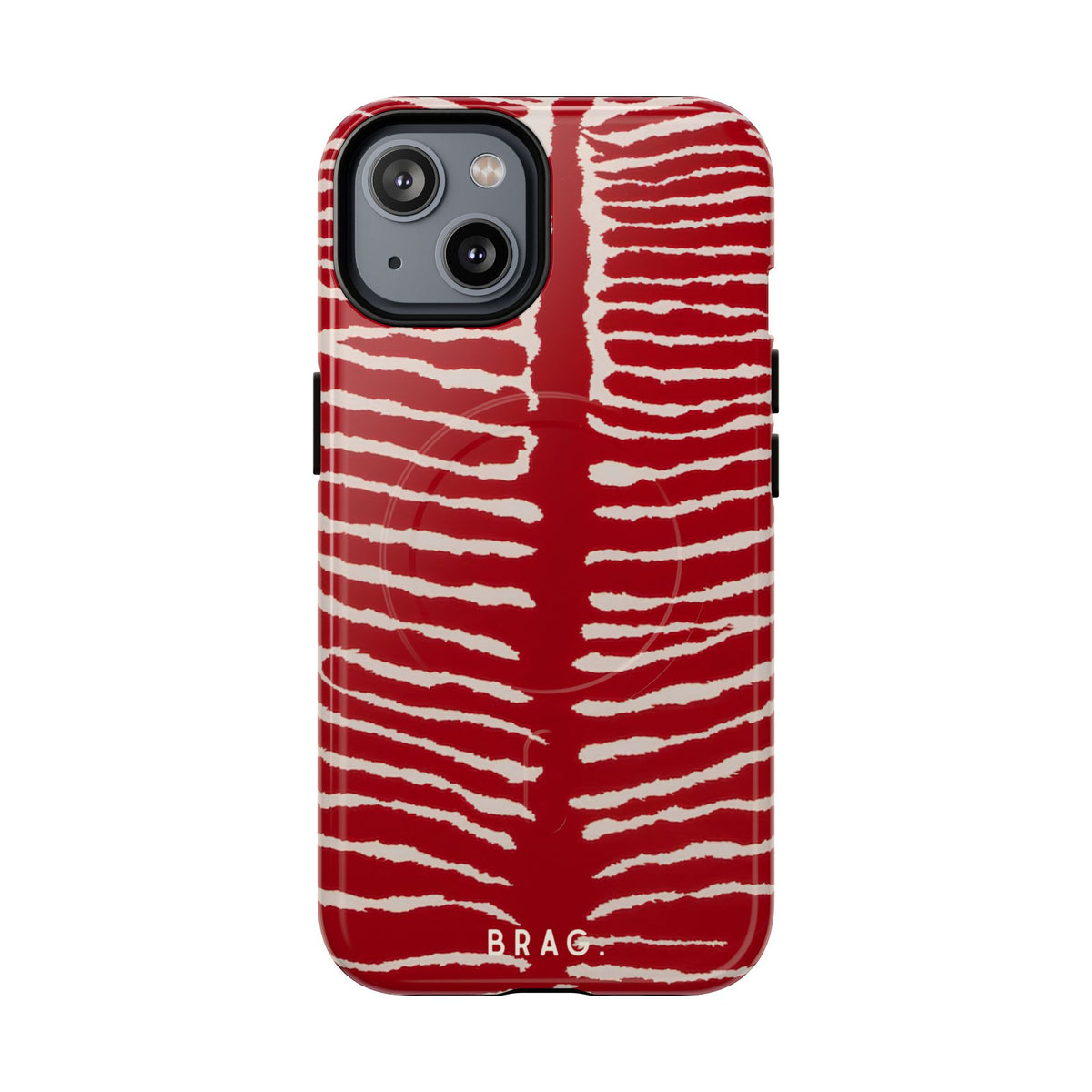 Striped Heat MagSafe Tough Phone Case — Magnetic Protective Cover