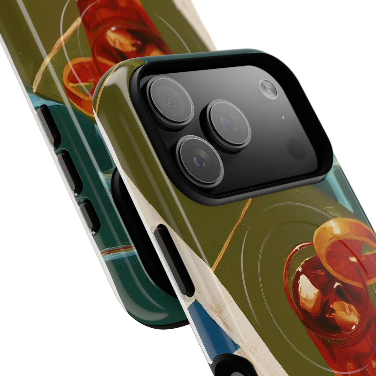 Aperol Hour MagSafe Tough Phone Case — Magnetic Protective Cover