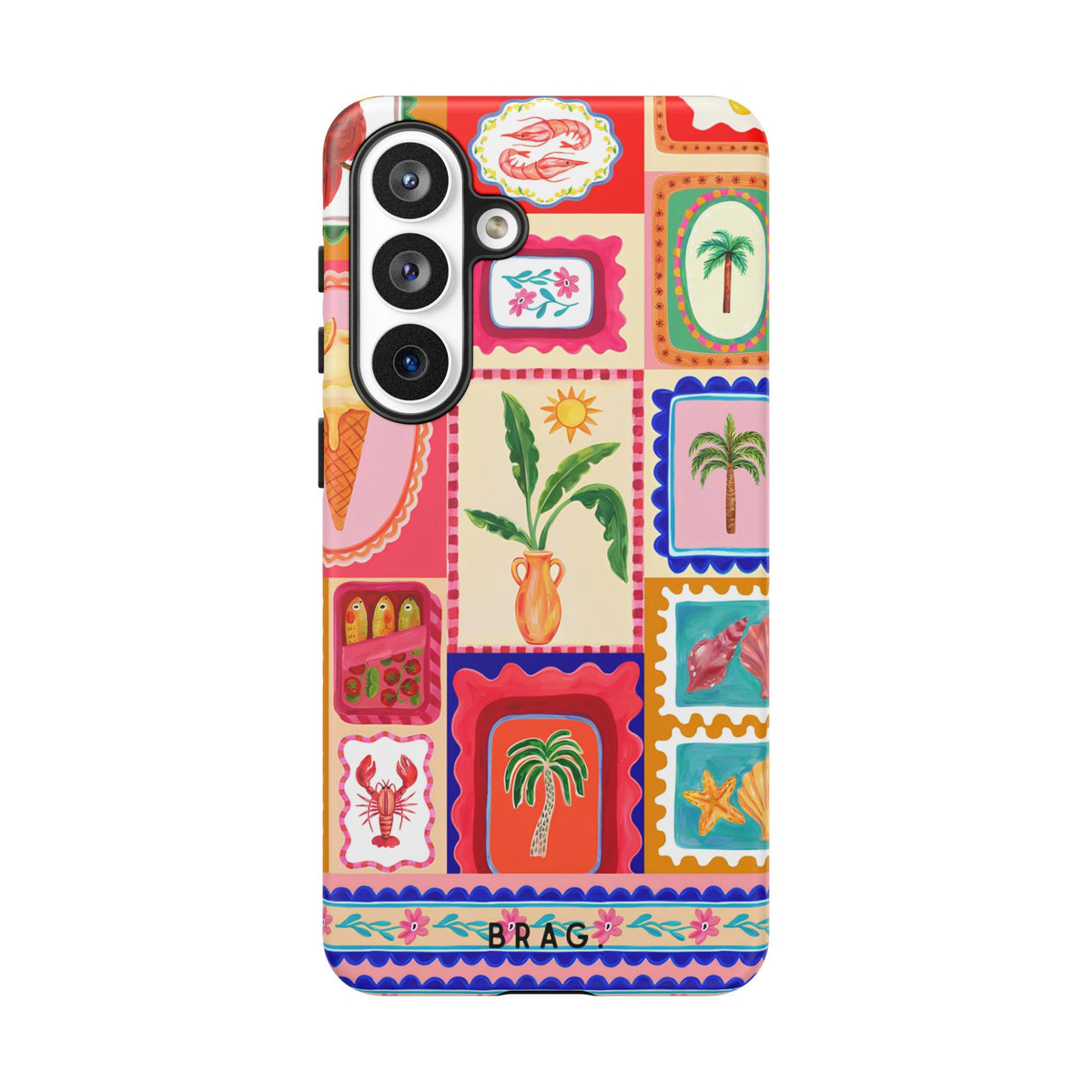 Postcard Tough Phone Case – Shockproof Protective iPhone Cover