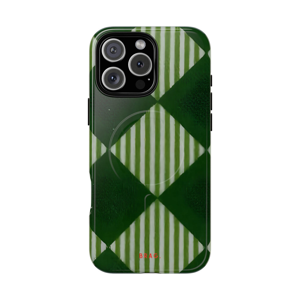 Woven Pattern MagSafe Tough Phone Case — Magnetic Protective Cover