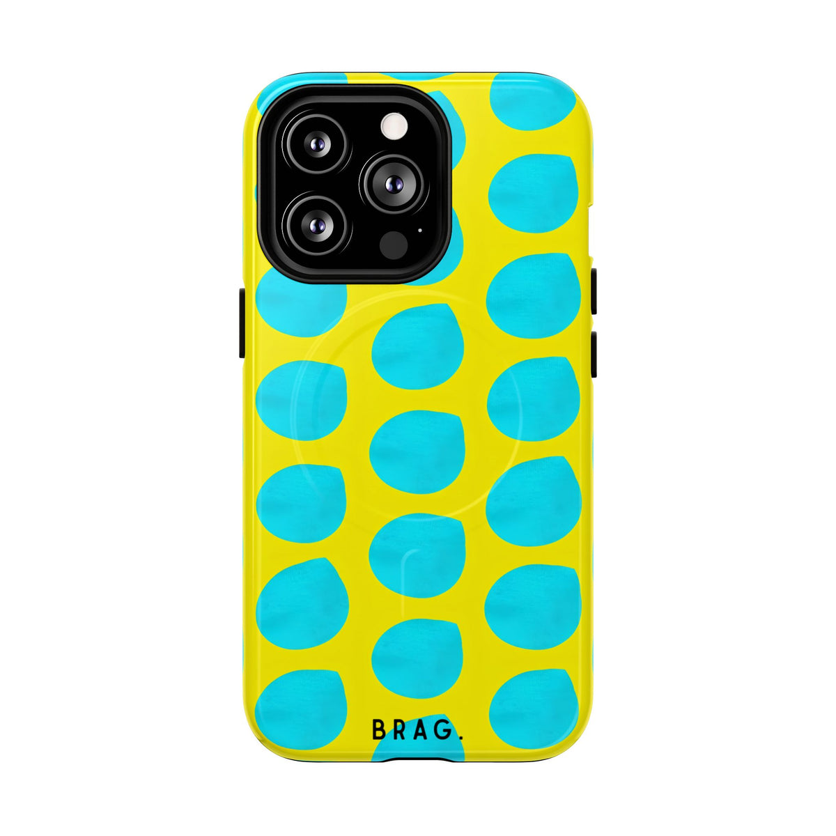 Blueberry Pop MagSafe Tough Phone Case — Magnetic Protective Cover