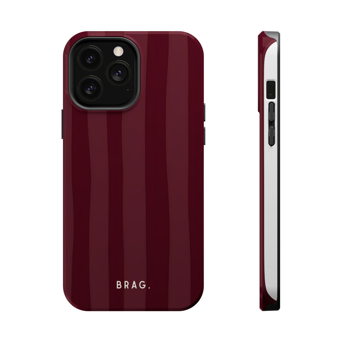 Dark Cherry Magnetic Impact-Resistant Phone Case