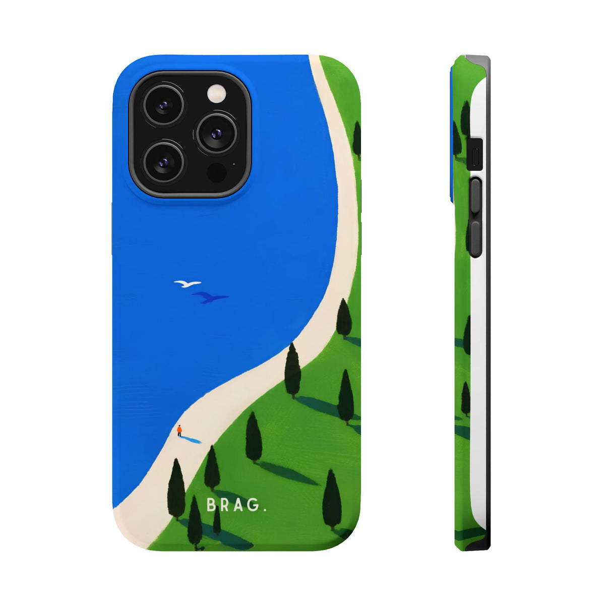 Blue Escape Magnetic Impact-Resistant Phone Case