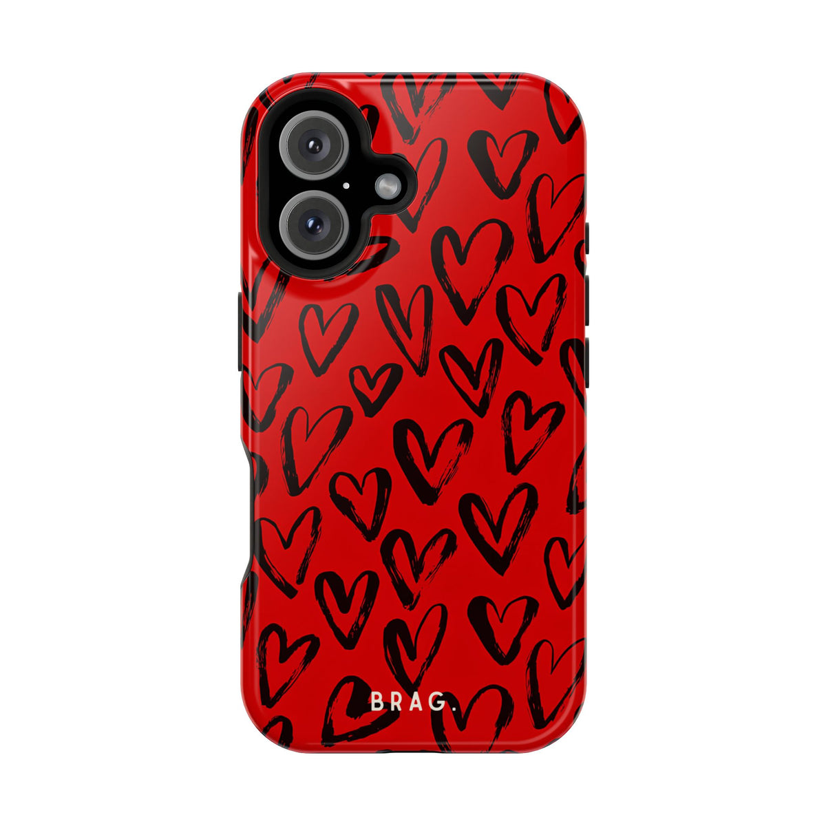 Fire heart Magnetic Impact-Resistant Phone Case
