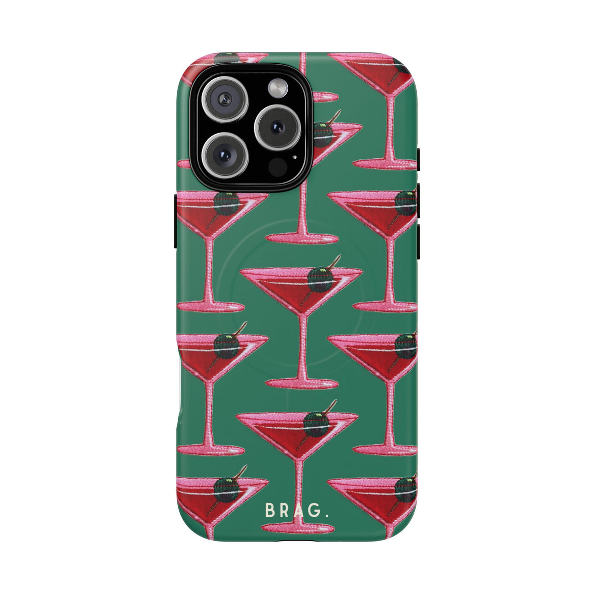 Pink Martini MagSafe Tough Phone Case — Magnetic Protective Cover