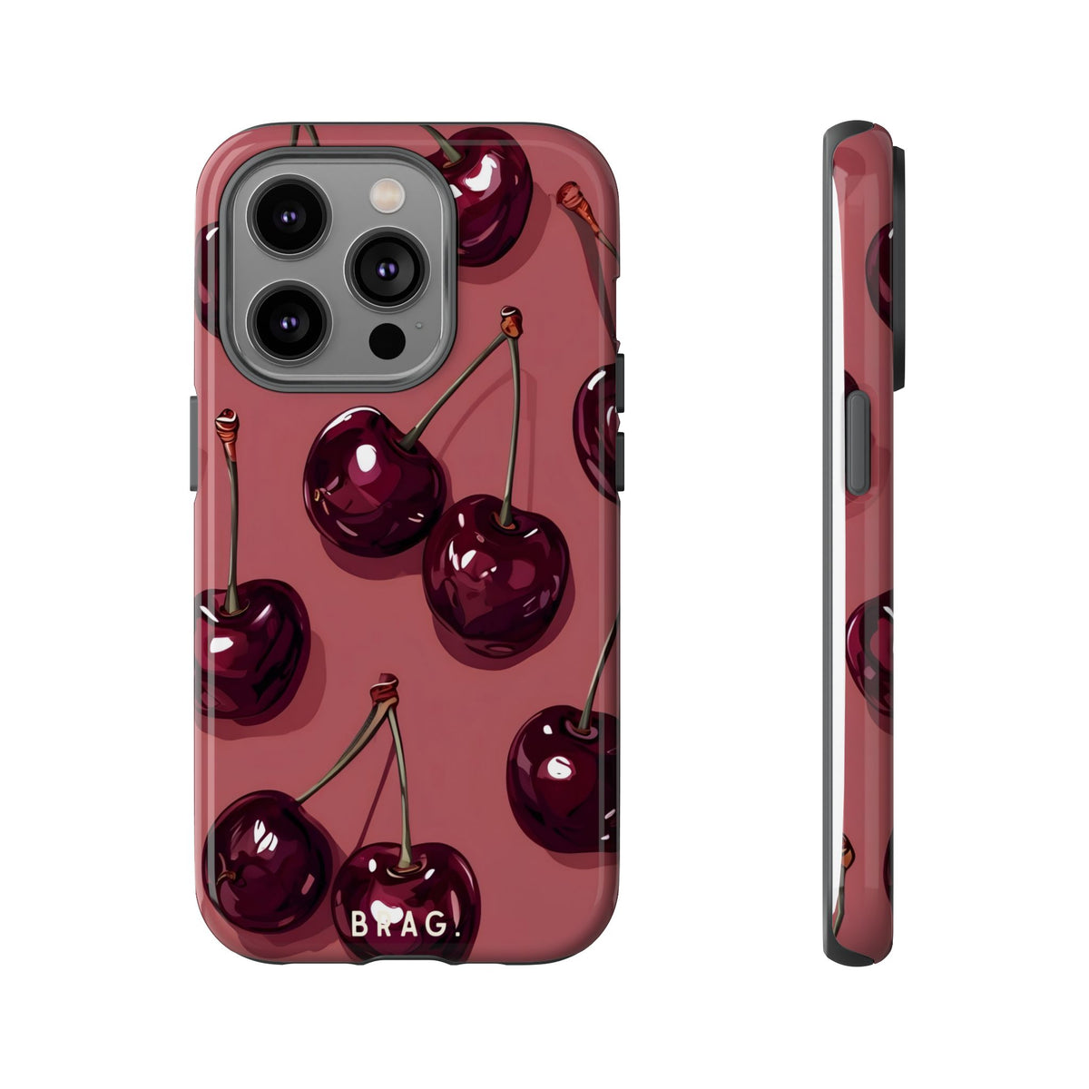 Cherry Babe Tough Phone Case – Shockproof Protective iPhone Cover
