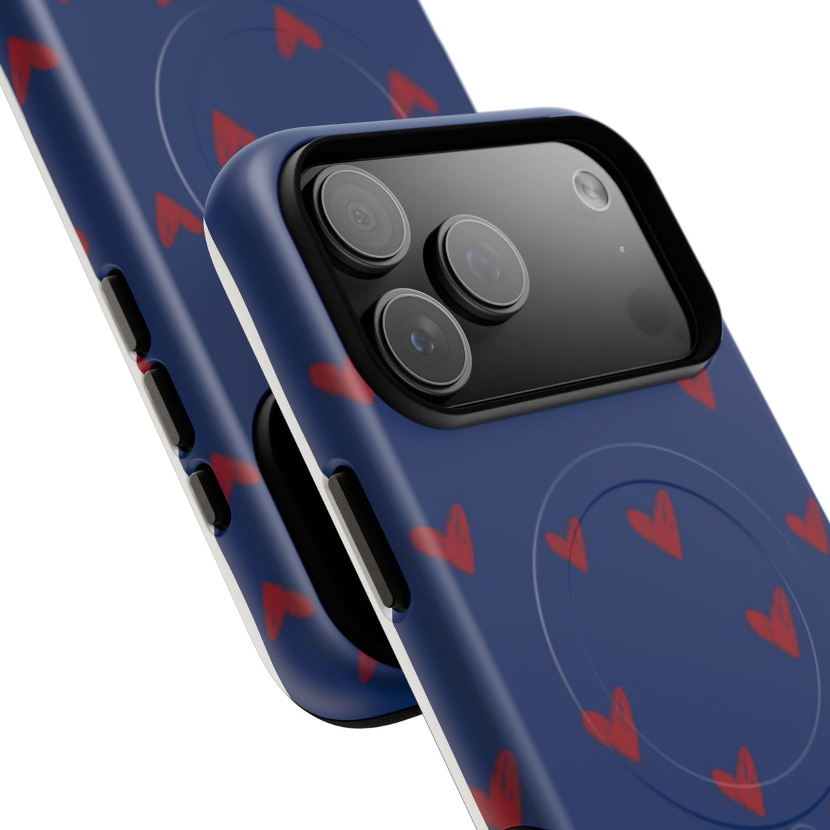 Blue Flirt MagSafe Tough Phone Case — Magnetic Protective Cover