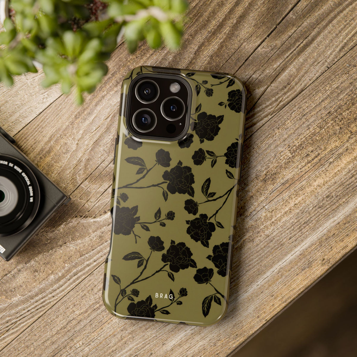 Olive Garden Magnetic Impact-Resistant Phone Case