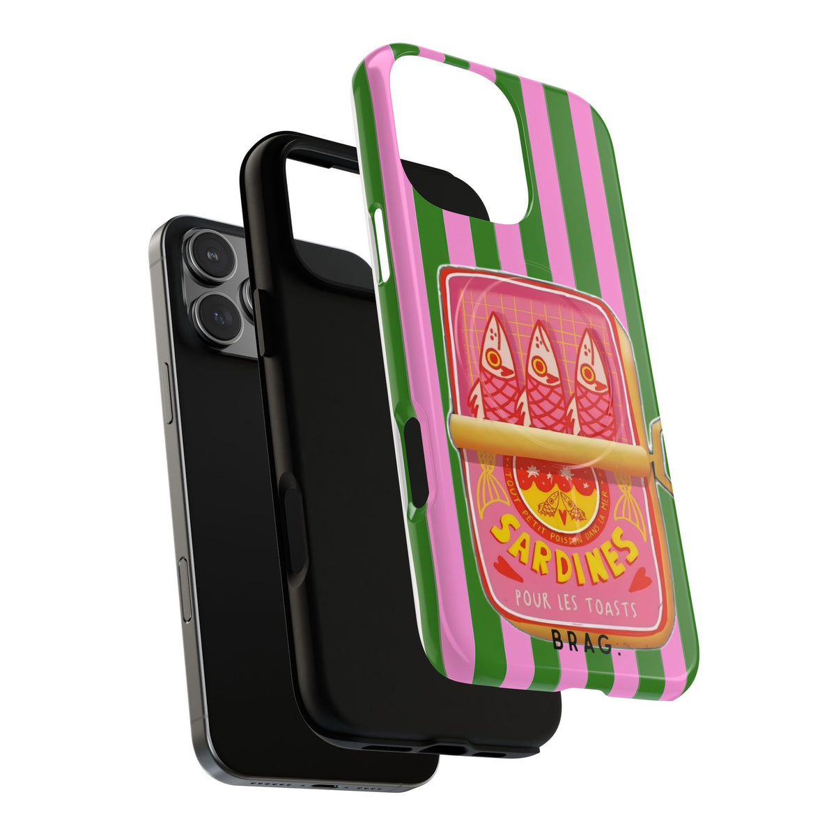 Tinned Pink MagSafe Tough Phone Case — Magnetic Protective Cover