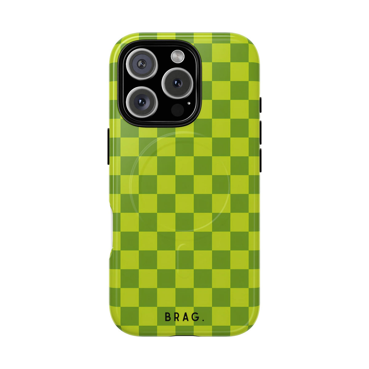 Lime Crush MagSafe Tough Phone Case — Magnetic Protective Cover