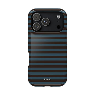 Seaside Stripe Magnetic Impact-Resistant Phone Case