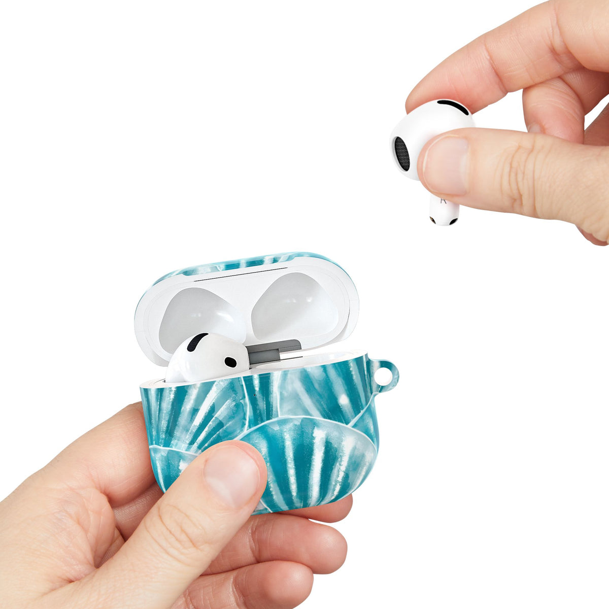 Seafoam AirPod Case – Slim Protective Charging Case