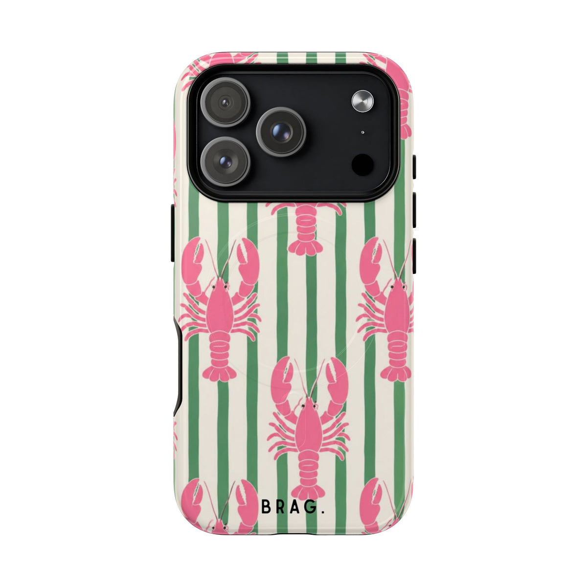Pink Catch MagSafe Tough Phone Case — Magnetic Protective Cover