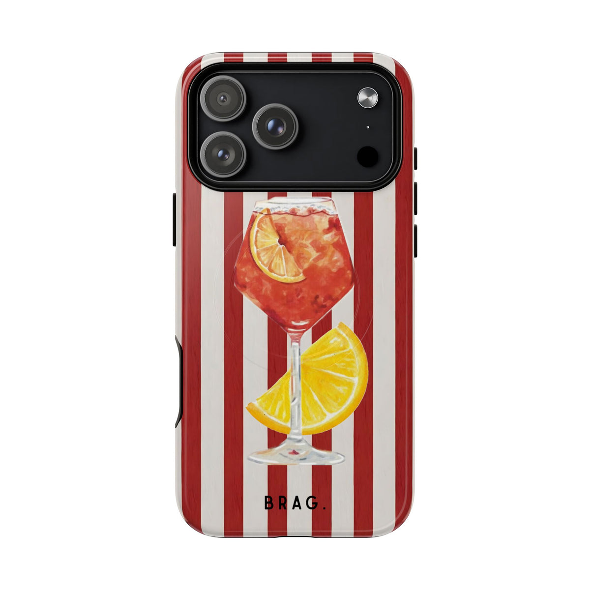 Aperol Spritz MagSafe Tough Phone Case — Magnetic Protective Cover