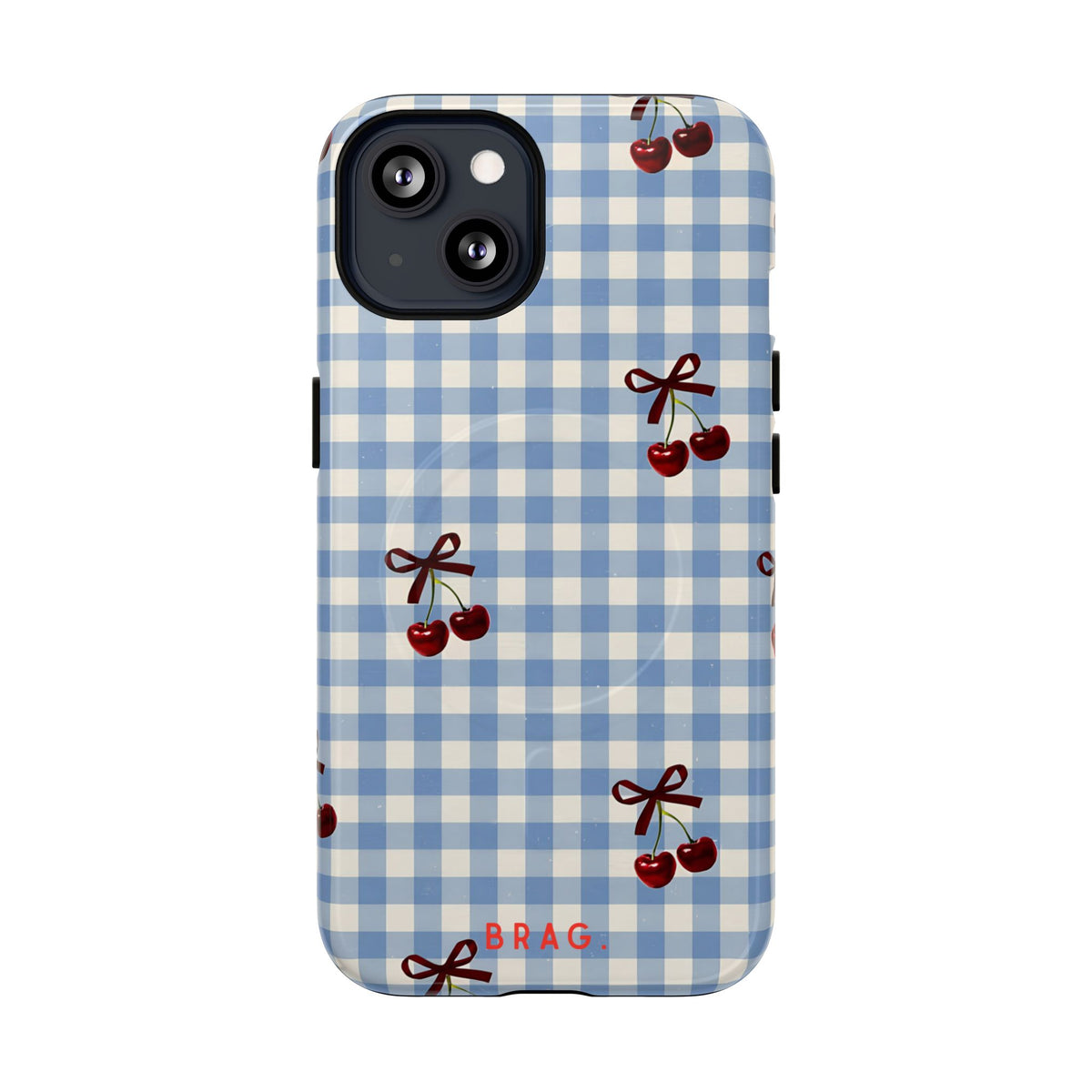 Cherry Picnic MagSafe Tough Phone Case — Magnetic Protective Cover