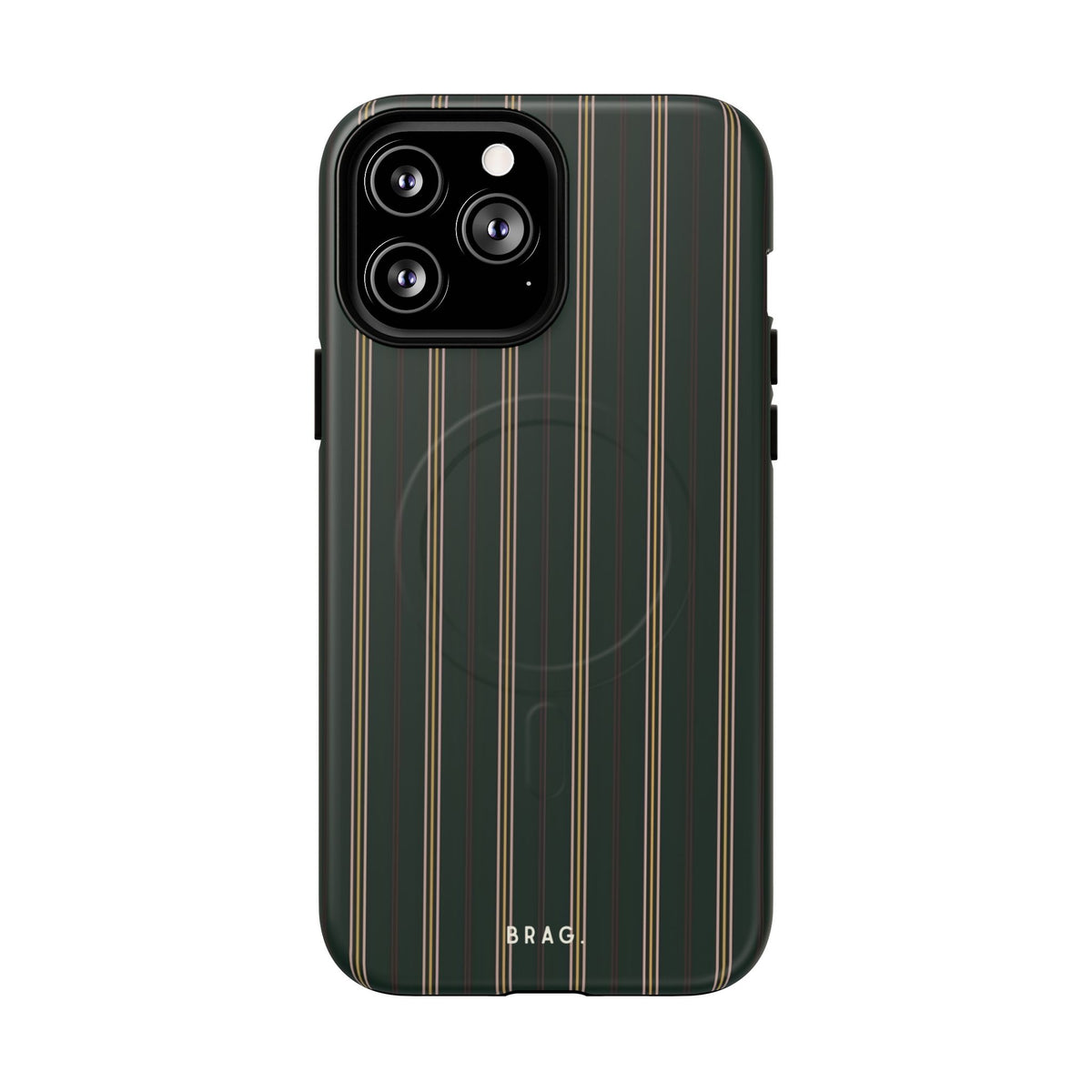 Vintage Pinstripe MagSafe Tough Phone Case — Magnetic Protective Cover