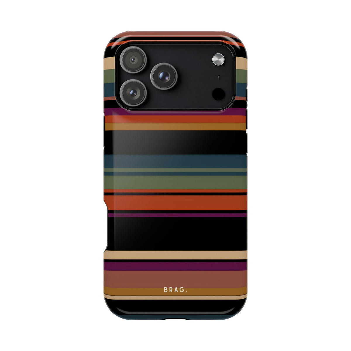 Market Stripe Magnetic Impact-Resistant Phone Case