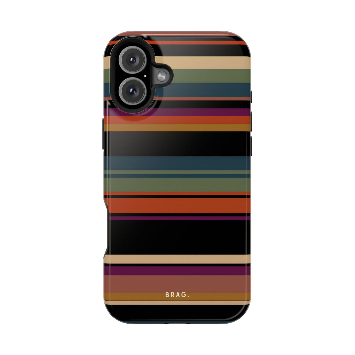 Market Stripe Magnetic Impact-Resistant Phone Case