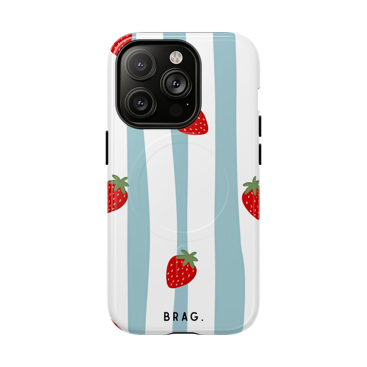Berry Bloom MagSafe Tough Phone Case — Magnetic Protective Cover
