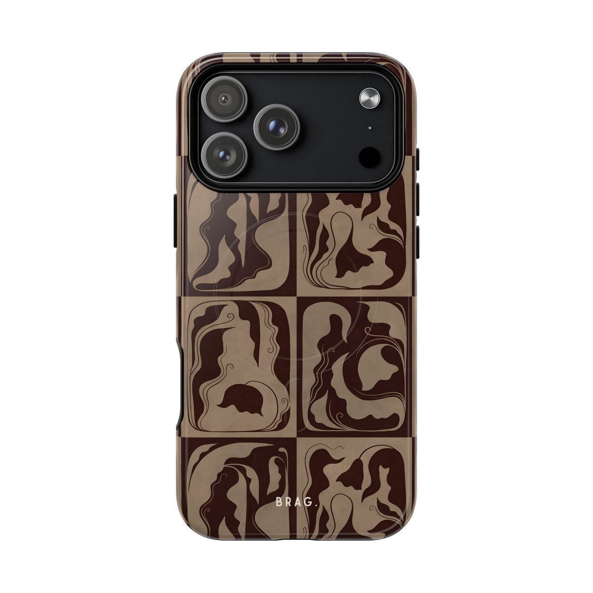 Ornate Tile MagSafe Tough Phone Case — Magnetic Protective Cover