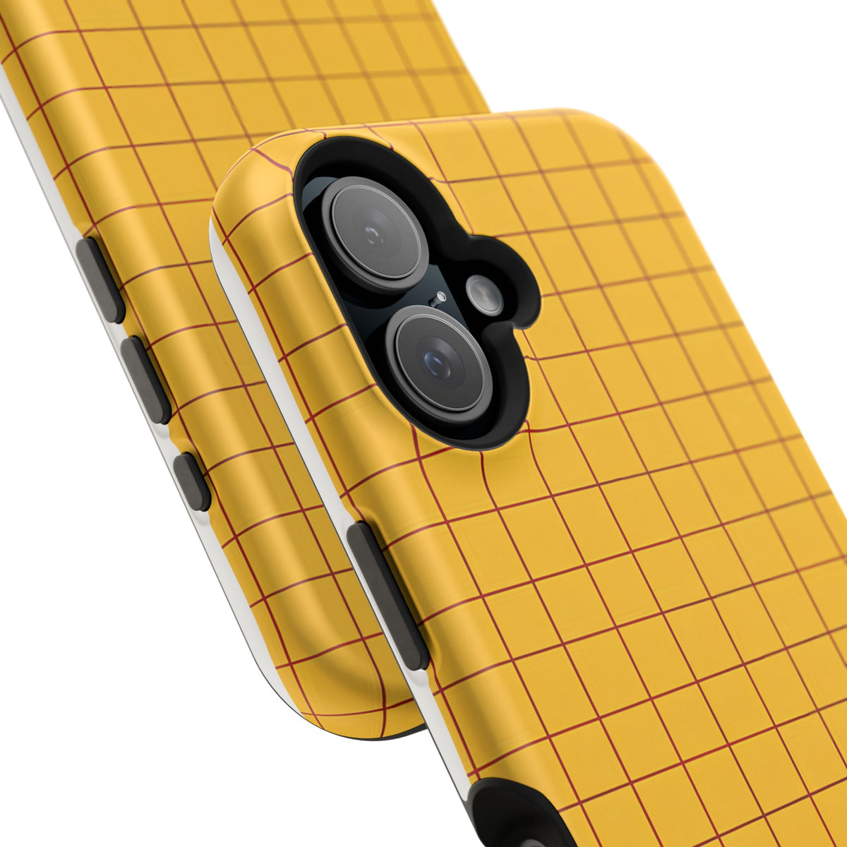 Cheese Grid Magnetic Impact-Resistant Phone Case