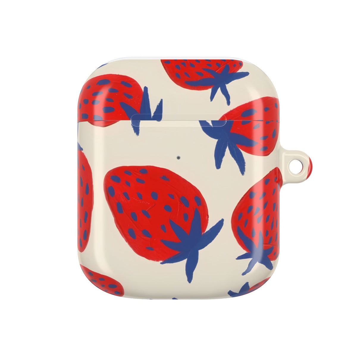 Strawberry Field AirPod Case – Slim Protective Charging Case