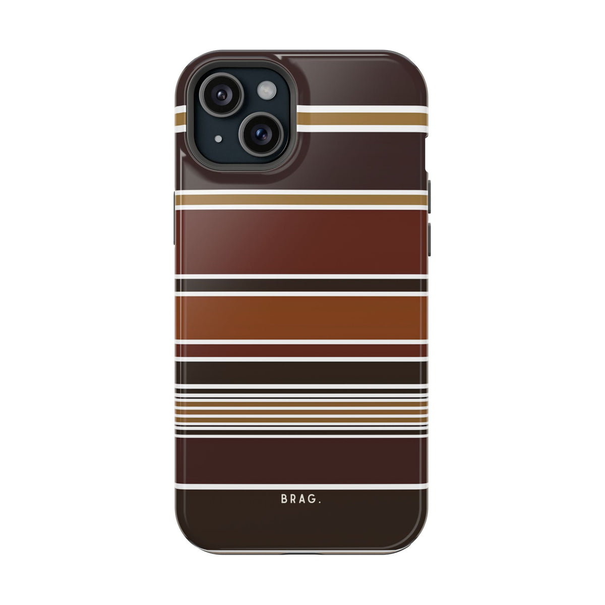 Cocoa Line Magnetic Impact-Resistant Phone Case