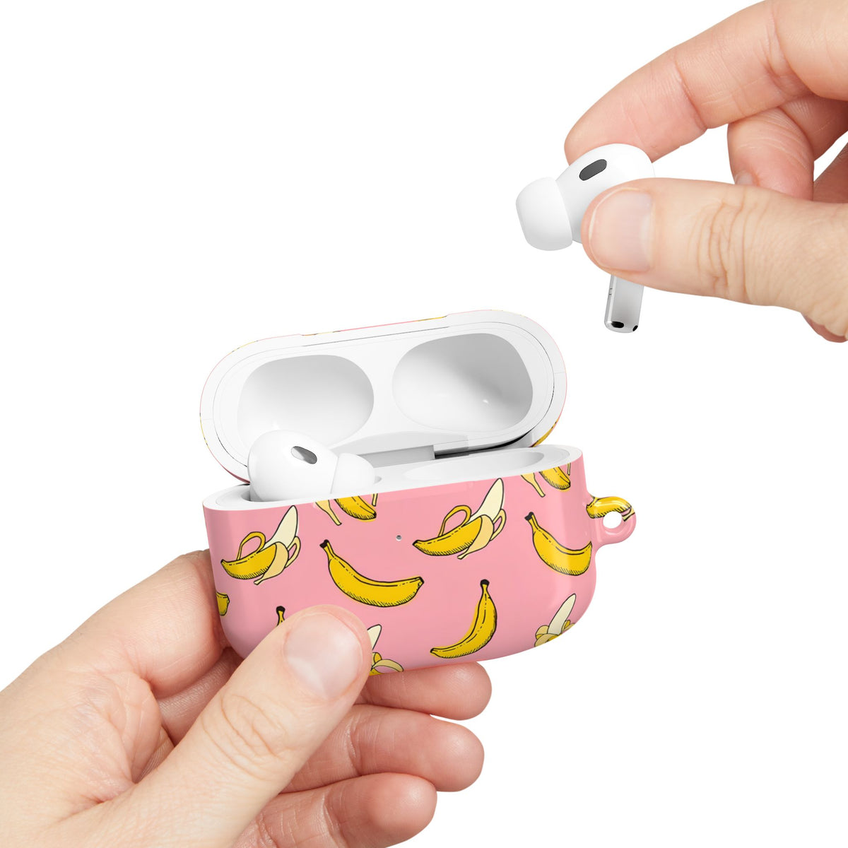 Banana Blush AirPod Case – Slim Protective Charging Case