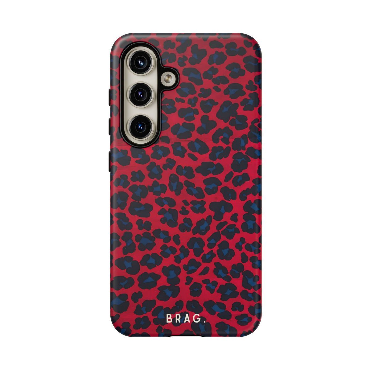 Red Flag Tough Phone Case – Shockproof Protective iPhone Cover