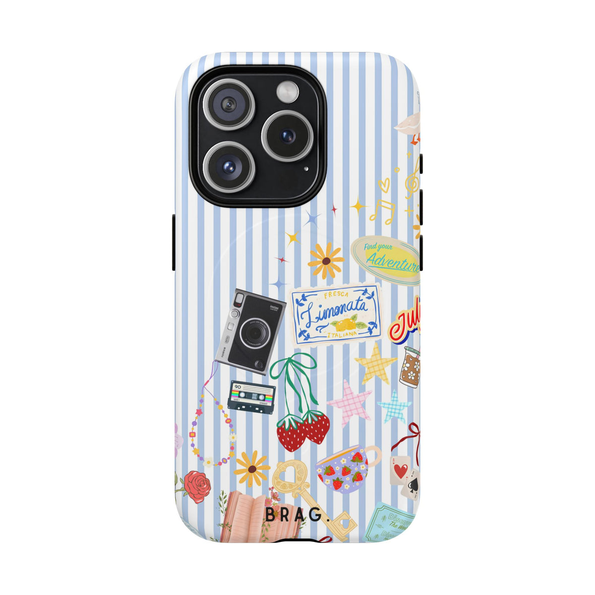 Travel Girl MagSafe Tough Phone Case — Magnetic Protective Cover