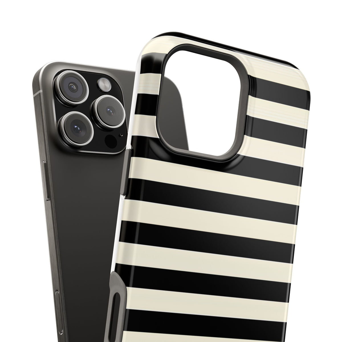 High Black Magnetic Impact-Resistant Phone Case