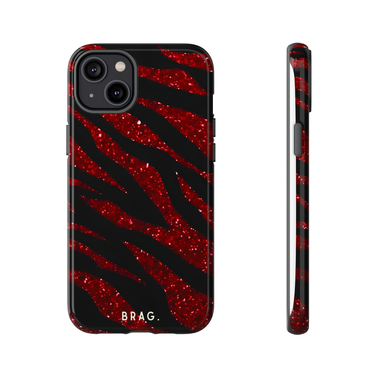 Red Tiger Tough Phone Case – Shockproof Protective iPhone Cover