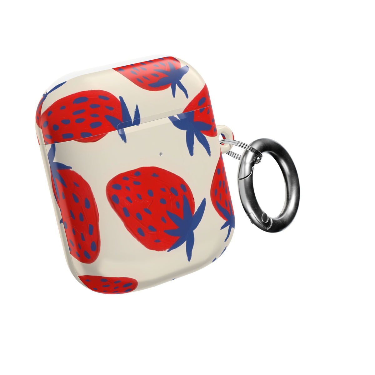 Strawberry Field AirPod Case – Slim Protective Charging Case