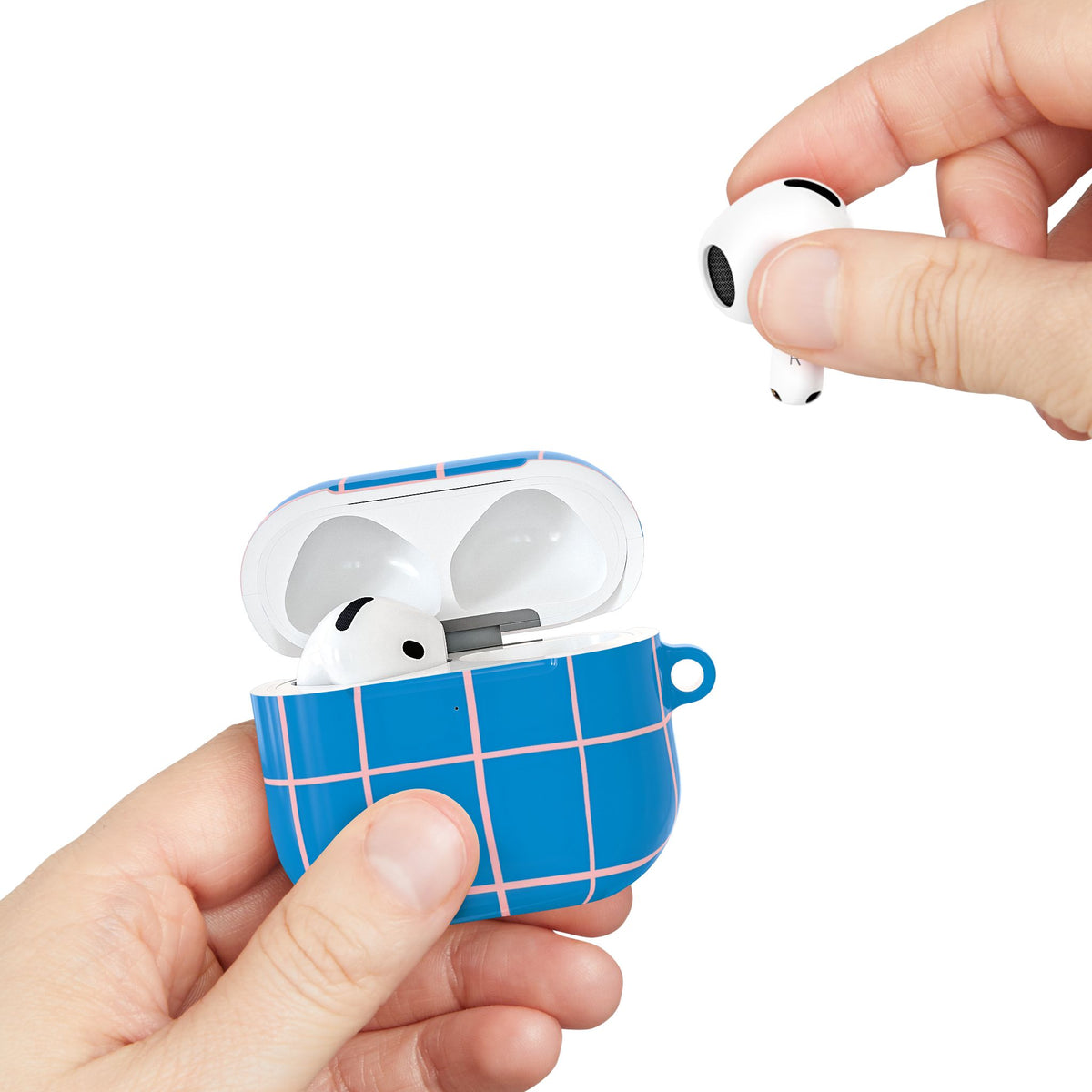 Coastal Grid AirPod Case – Slim Protective Charging Case