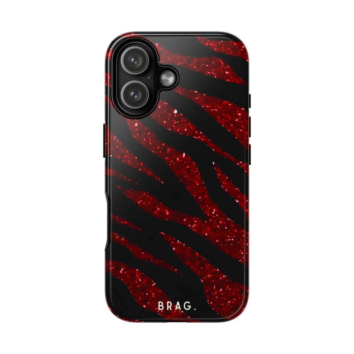 Red Tiger Tough Phone Case – Shockproof Protective iPhone Cover