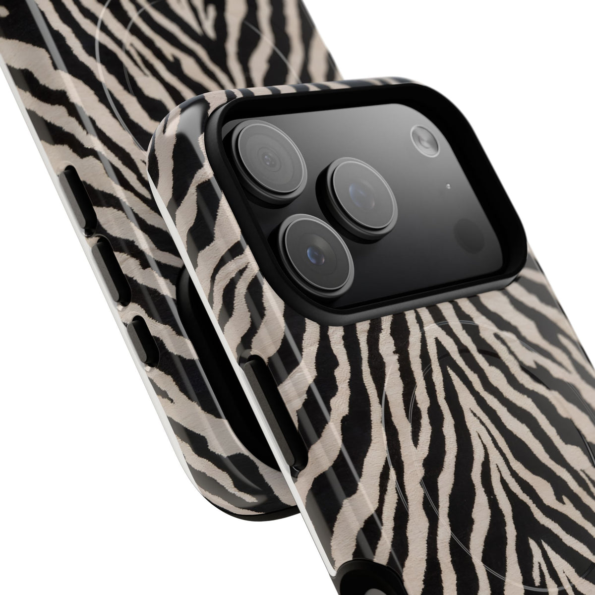 Zebraesque MagSafe Tough Phone Case — Magnetic Protective Cover