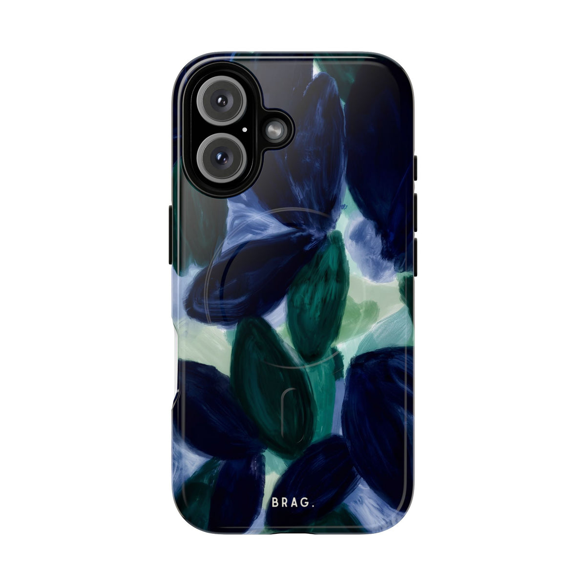 Indigo Garden MagSafe Tough Phone Case — Magnetic Protective Cover