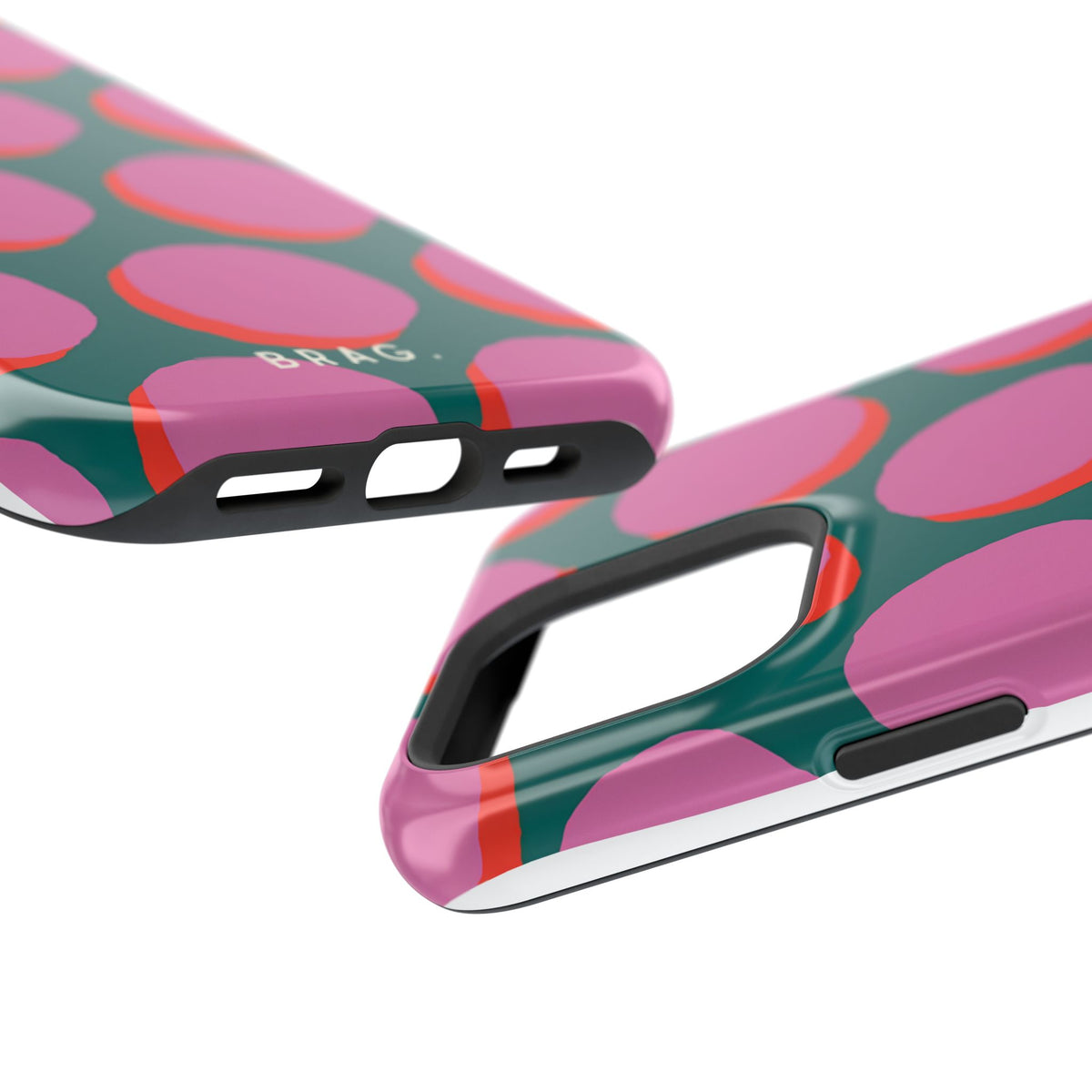 Pink Moon Magnetic Impact-Resistant Phone Case