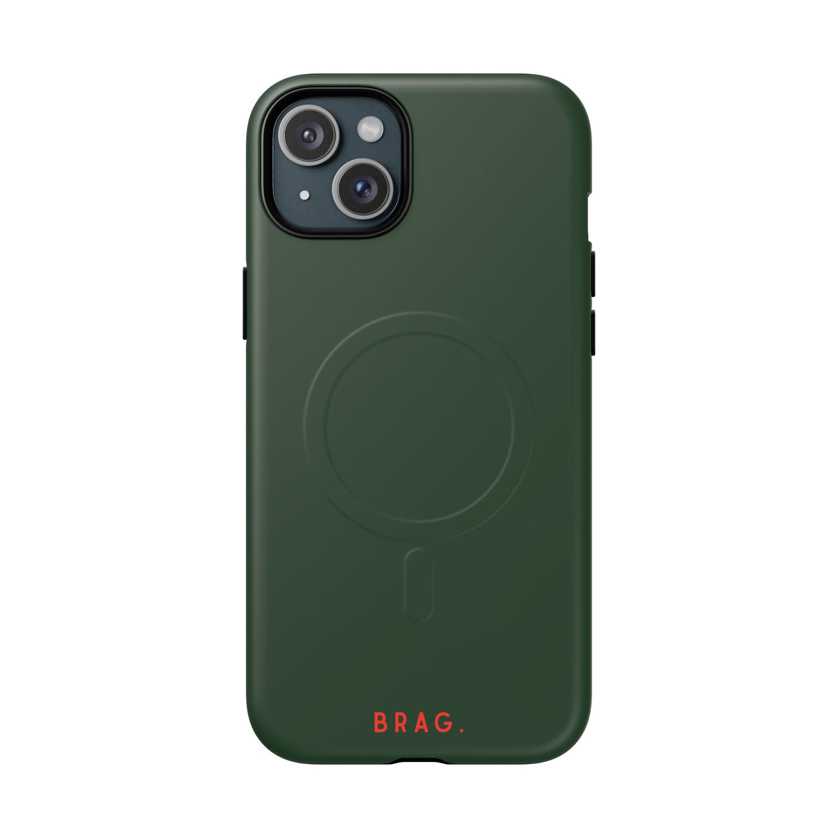 Brag Green MagSafe Tough Phone Case — Magnetic Protective Cover
