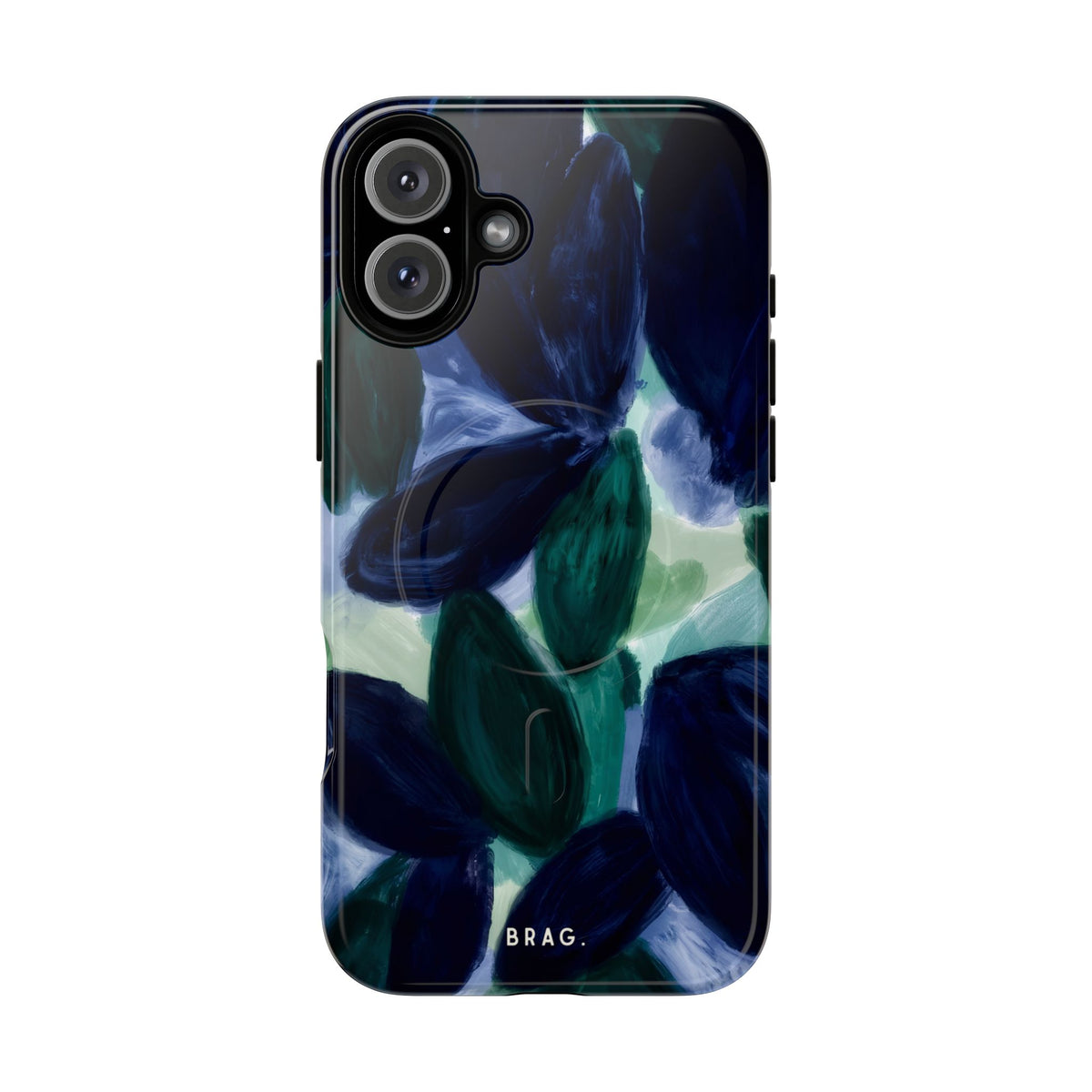 Indigo Garden MagSafe Tough Phone Case — Magnetic Protective Cover