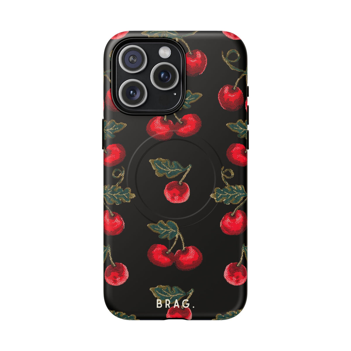 Cherry Bomb MagSafe Tough Phone Case — Magnetic Protective Cover