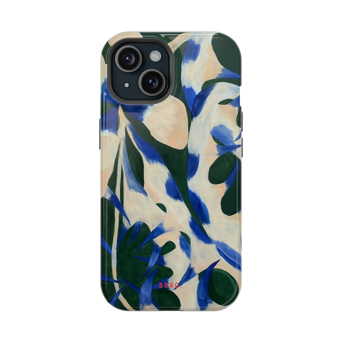 Blue Garden Magnetic Impact-Resistant Phone Case