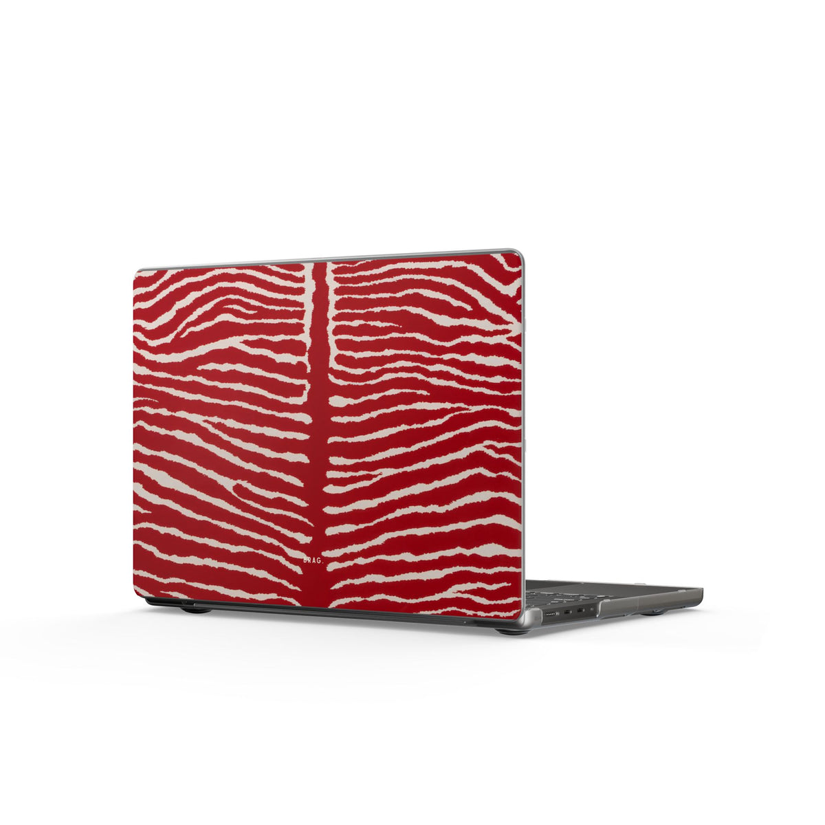 Striped Heat Matte MacBook Case — Slim Protective Laptop Cover