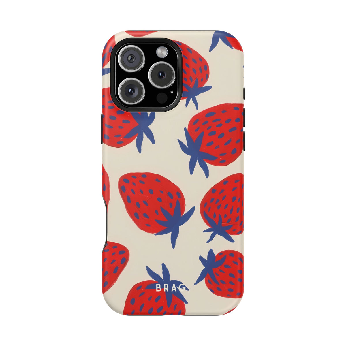 Strawberry Field Magnetic Impact-Resistant Phone Case